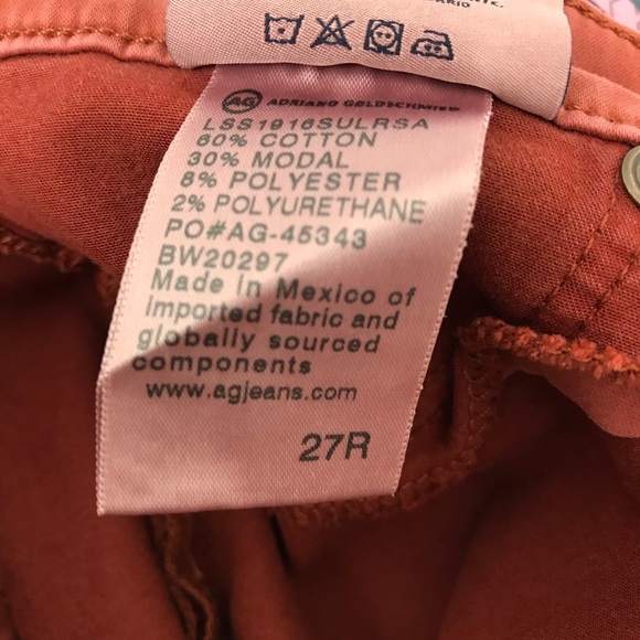 Anthro AG Abbey Sateen High-Rise Skinny Jeans C0 - Picture 7 of 8